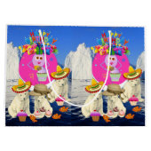 Happy Birthday Gift Bag Polar Beer Groot Cadeauzakje (Achterkant)