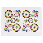 Happy Birthday Gift Bumblebee Groot Cadeauzakje (Achterkant)