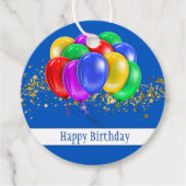 Happy Birthday Gift Label (Voorkant)