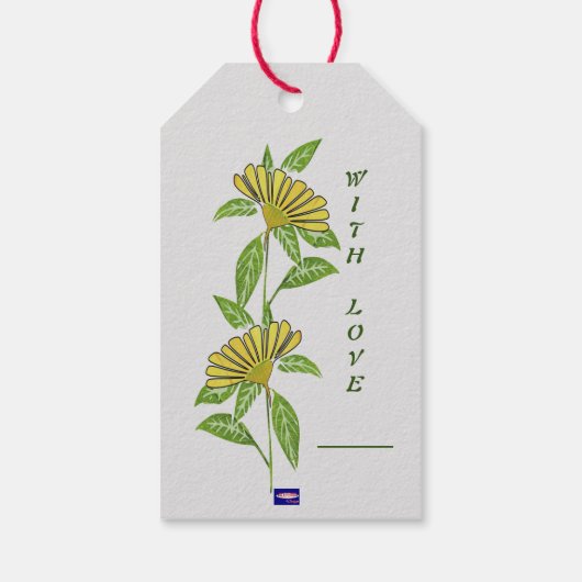 Happy Birthday Gift Label Cadeaulabel (Achterkant)