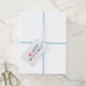 Happy Birthday Gift Label Cadeaulabel (Met Touw)