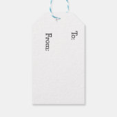 Happy Birthday Gift Label Cadeaulabel (Achterkant)