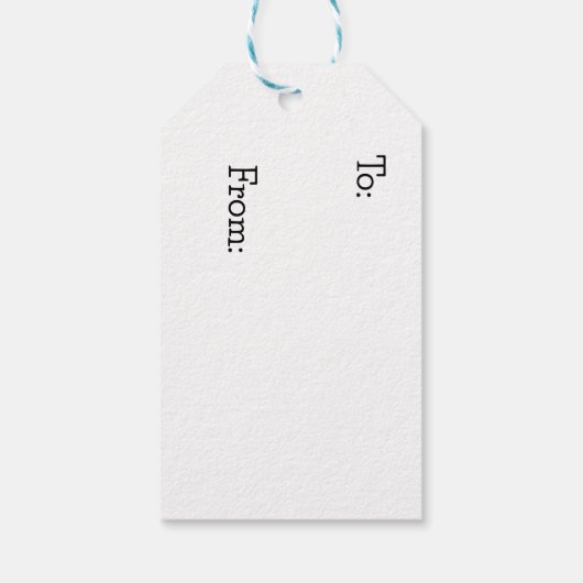 Happy Birthday Gift Label Cadeaulabel (Achterkant)