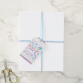 Happy Birthday Gift Label Cadeaulabel (Met Touw)