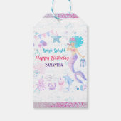 Happy Birthday Gift Label Cadeaulabel (Voorkant)