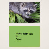 Happy Birthday Gift Label Visitekaartje (Voorkant /achterkant)