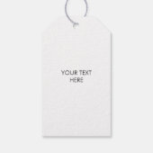 Happy Birthday Gift Labels, Birthday Labels, Kraft Cadeaulabel (Achterkant)