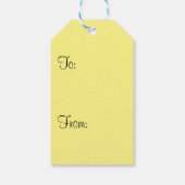 Happy Birthday Gift Labels Bumblebee Cadeaulabel (Achterkant)