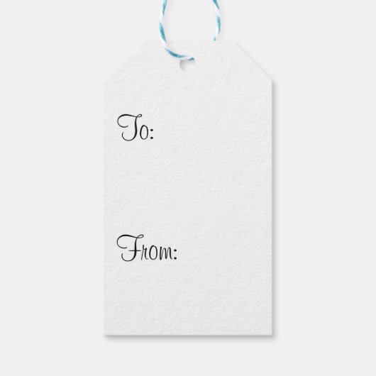 Happy Birthday Gift Labels Cadeaulabel (Achterkant)