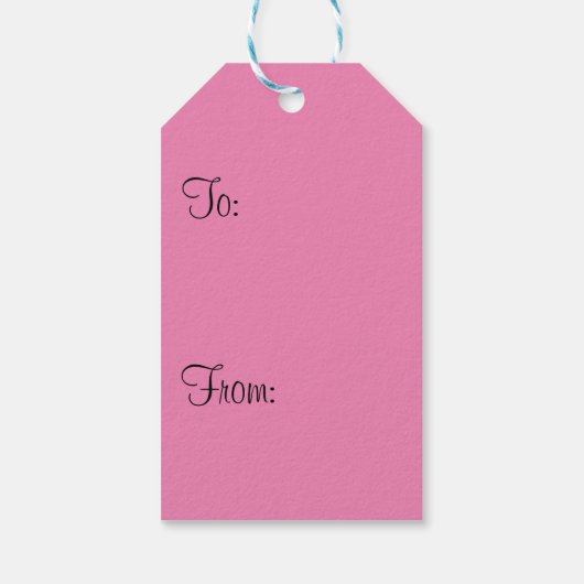 Happy Birthday Gift Labels Cadeaulabel (Achterkant)