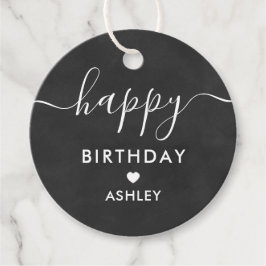 Happy Birthday Gift Labels, Label, Bedankjes Labels