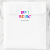 Happy Birthday Gift Sticker (Tas)