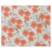 Happy Birthday Gift Wrap Cadeaupapier (Vlak)