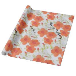 Happy Birthday Gift Wrap Cadeaupapier