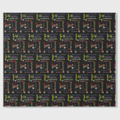 Happy Birthday Gift Wrapping Paper Abigail Cadeaupapier (Vlak)