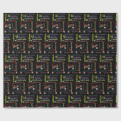 Happy Birthday Gift Wrapping Paper Addison Cadeaupapier (Vlak)