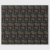 Happy Birthday Gift Wrapping Paper Aidan Cadeaupapier (Vlak)