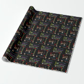 Happy Birthday Gift Wrapping Paper Alexander Cadeaupapier (Uitgerold)