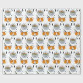 Happy Birthday Gift Wrapping Paper Beer Cadeaupapier (Vlak)