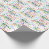 Happy Birthday Gift Wrapping Paper Cadeaupapier (Hoek)