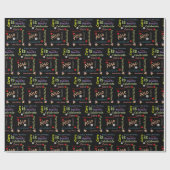 Happy Birthday Gift Wrapping Paper Cara Cadeaupapier (Vlak)