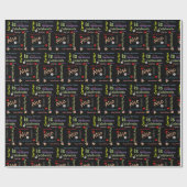 Happy Birthday Gift Wrapping Paper Carter Cadeaupapier (Vlak)