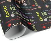 Happy Birthday Gift Wrapping Paper Carter Cadeaupapier (Rol Hoek)