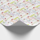 Happy Birthday Gift Wrapping Paper Debbie Cadeaupapier (Hoek)