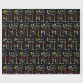 Happy Birthday Gift Wrapping Paper Ellie Cadeaupapier (Vlak)