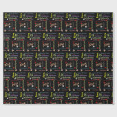 Happy Birthday Gift Wrapping Paper Ezra Cadeaupapier (Vlak)