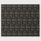 Happy Birthday Gift Wrapping Paper Gabriel Cadeaupapier (Vlak)