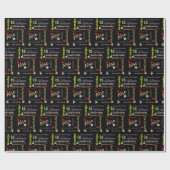 Happy Birthday Gift Wrapping Paper Grandpa Cadeaupapier (Vlak)