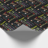 Happy Birthday Gift Wrapping Paper Grayson Cadeaupapier (Hoek)
