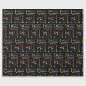 Happy Birthday Gift Wrapping Paper Hazel Cadeaupapier (Vlak)