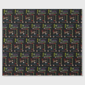 Happy Birthday Gift Wrapping Paper Irene Cadeaupapier (Vlak)