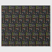 Happy Birthday Gift Wrapping Paper Isabella Cadeaupapier (Vlak)