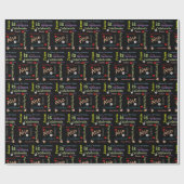 Happy Birthday Gift Wrapping Paper Jaxon Cadeaupapier (Vlak)