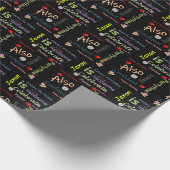 Happy Birthday Gift Wrapping Paper Jaxon Cadeaupapier (Hoek)