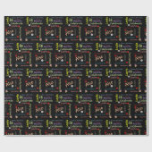 Happy Birthday Gift Wrapping Paper Layla Cadeaupapier (Vlak)