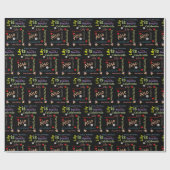 Happy Birthday Gift Wrapping Paper Lily Cadeaupapier (Vlak)