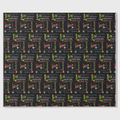 Happy Birthday Gift Wrapping Paper Logan Cadeaupapier (Vlak)