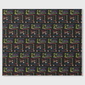 Happy Birthday Gift Wrapping Paper Maria Cadeaupapier (Vlak)