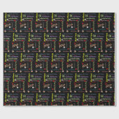 Happy Birthday Gift Wrapping Paper Matthew Cadeaupapier (Vlak)