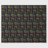 Happy Birthday Gift Wrapping Paper Noah Cadeaupapier (Vlak)