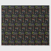 Happy Birthday Gift Wrapping Paper Pria Cadeaupapier (Vlak)