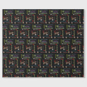 Happy Birthday Gift Wrapping Paper Savannah Cadeaupapier (Vlak)