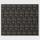 Happy Birthday Gift Wrapping Paper Skylar Cadeaupapier (Vlak)