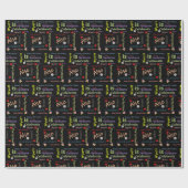 Happy Birthday Gift Wrapping Paper Wyatt Cadeaupapier (Vlak)