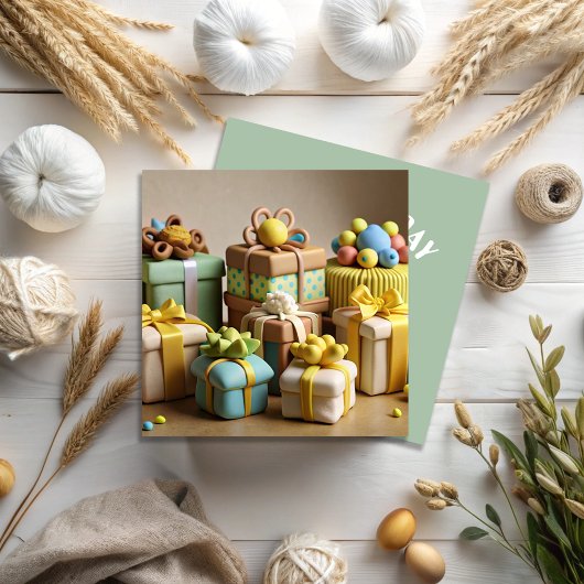 Happy Birthday Gifts Cadeaus Afbeelding Wenskaart