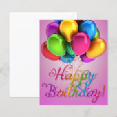 Happy Birthday Gifts Love Cake (Voorkant / Achterkant)